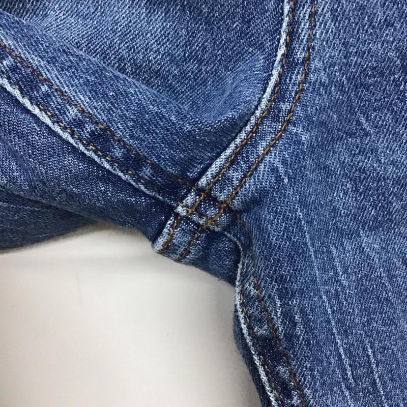 ザラ ZARA パンツ デニム、ジーンズ デニムパンツ スリムパンツ カジュアルパンツ ストレッチパンツ 38 無地 インディゴ / インディゴ /  レディース USED 古着 中古 10136742