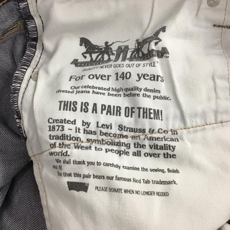 リーバイストラウスアンドコー Levi Strauss & co. パンツ デニム、ジーンズ デニムパンツ ワイドパンツ カジュアルパンツ 38インチ 無地 インディゴ / インディゴ /  メンズ USED 古着 中古 10139720
