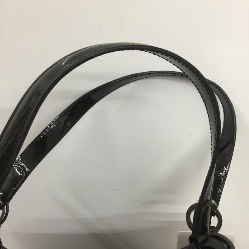 アニエスベー ボヤージュ agnes b. VOYAGE ハンドバッグ ハンドバッグ AS18b ドット 水玉 ロゴ、文字 黒 / ブラック /  レディース USED 古着 中古 10124637