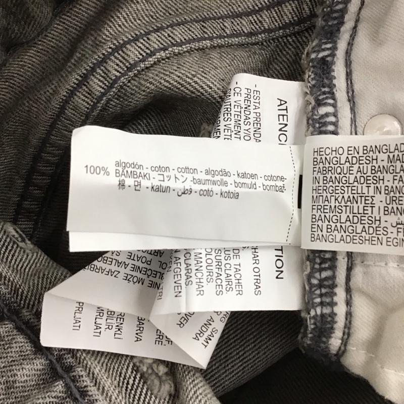 ザラ ZARA パンツ ショートパンツ 3660/079/802 34 無地 灰 / グレー /  レディース USED 古着 中古 10149050