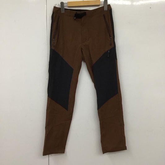 モンベル mont-bell パンツ ワークパンツ、ペインターパンツ 1105683 ガイドパンツライト ワイドパンツ ストレッチパンツ XS 無地 黒 / ブラック / X 茶 / ブラウン /  メンズ USED 古着 中古 10129842
