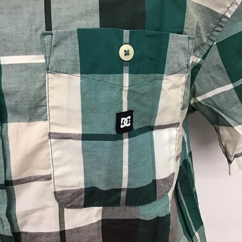 ディーシー DC シャツ、ブラウス 半袖 半袖シャツ カラーシャツ 半袖カットソー チェックシャツ L チェック マルチカラー / マルチカラー /  メンズ USED 古着 中古 10116337