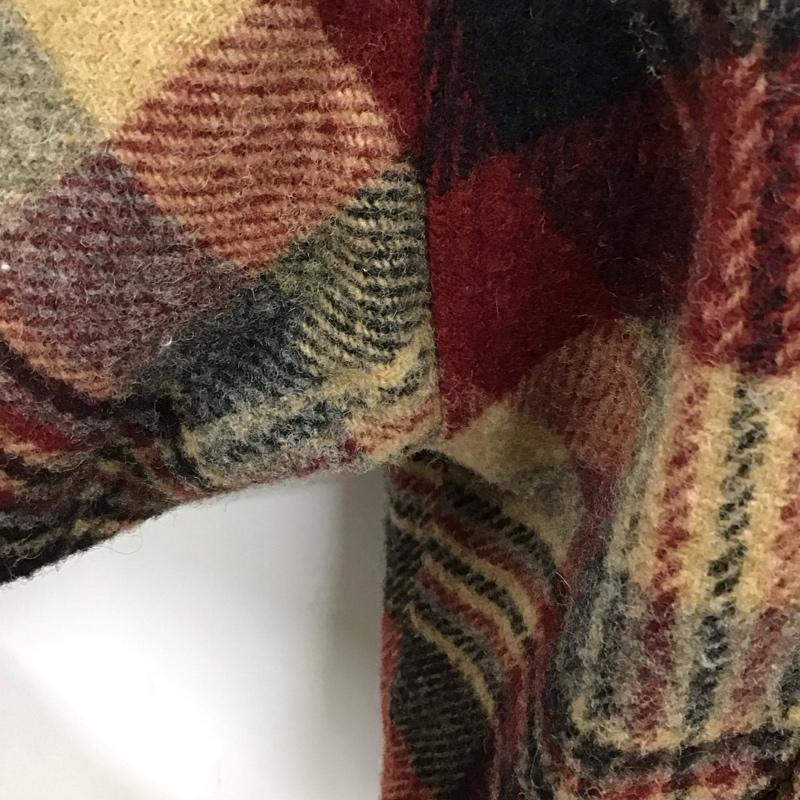 ウールリッチ WOOLRICH ジャケット、上着 ジャケット、ブレザー 90s asics社製 ジップアップジャケット チェックジャケット 古着 S チェック マルチカラー / マルチカラー /  メンズ USED 古着 中古 10123583