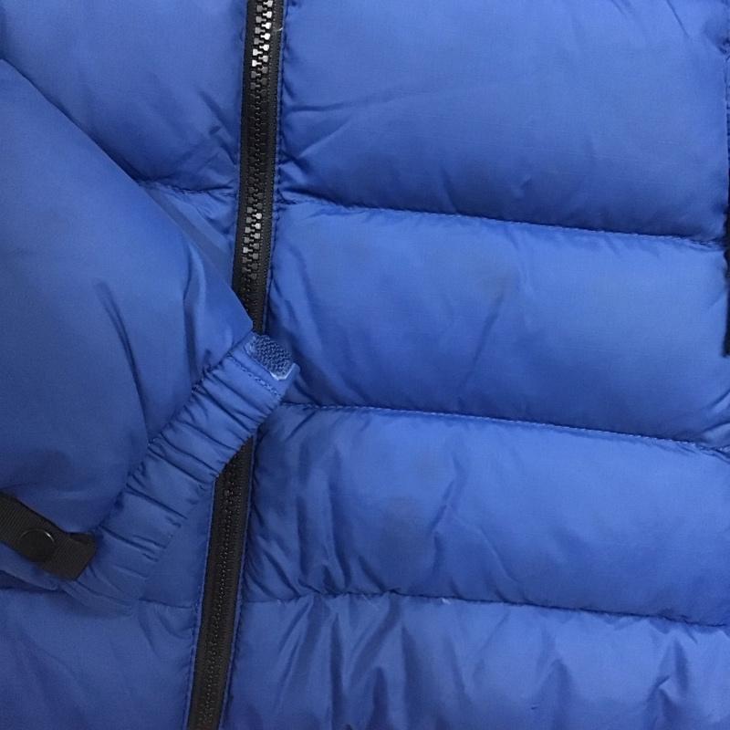 ザノースフェイス THE NORTH FACE ジャケット、上着 ジャンパー、ブルゾン ジップアップジャケット ナイロンジャケット アウター S ロゴ、文字 青 / ブルー /  メンズ USED 古着 中古 10147798