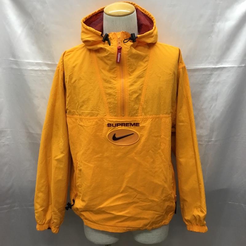シュプリーム Supreme パーカー 長袖 20AW Supreme×NIKE JewelReversibleRipstopAnorak プルオーバー リバーシブル S ロゴ、文字 橙 / オレンジ /  メンズ USED 古着 中古 10109411