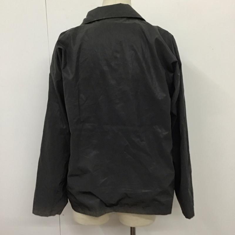 ノーアイディ NO ID. ジャケット、上着 ジャンパー、ブルゾン 445006-970B ナイロンジャケット ジップアップジャケット アウター 無地 黒 / ブラック /  メンズ USED 古着 中古 10110434