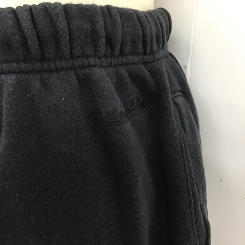 ミッチェルアンドネス Mitchell&Ness パンツ ワークパンツ、ペインターパンツ ワークパンツ ワイドパンツ カジュアルパンツ ジャージ XL ロゴ、文字 黒 / ブラック /  メンズ USED 古着 中古 10117256