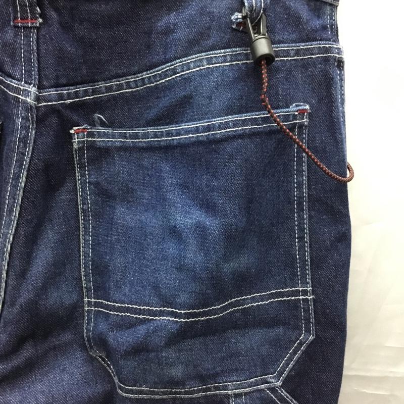 バンズ VANS パンツ デニム、ジーンズ デニムパンツ カーゴパンツ カジュアルパンツ ワイドパンツ 32インチ ロゴ、文字 インディゴ / インディゴ /  メンズ USED 古着 中古 10114103
