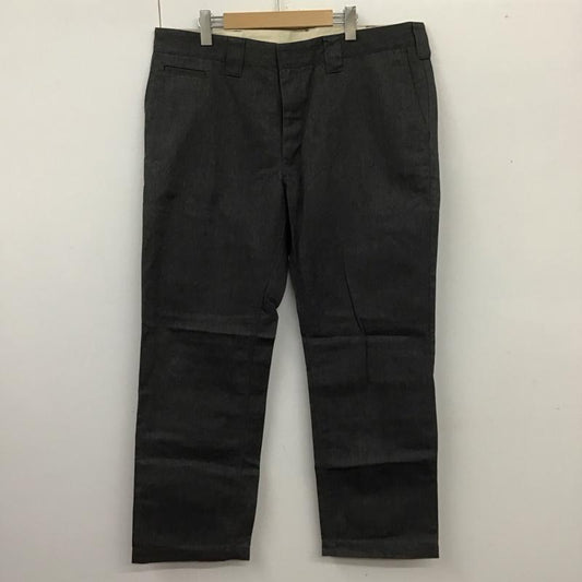 ディッキーズ Dickies パンツ ワークパンツ、ペインターパンツ チノパン カジュアルパンツ ワイドパンツ ストレートパンツ 38 無地 灰 / グレー /  メンズ USED 古着 中古 10110440