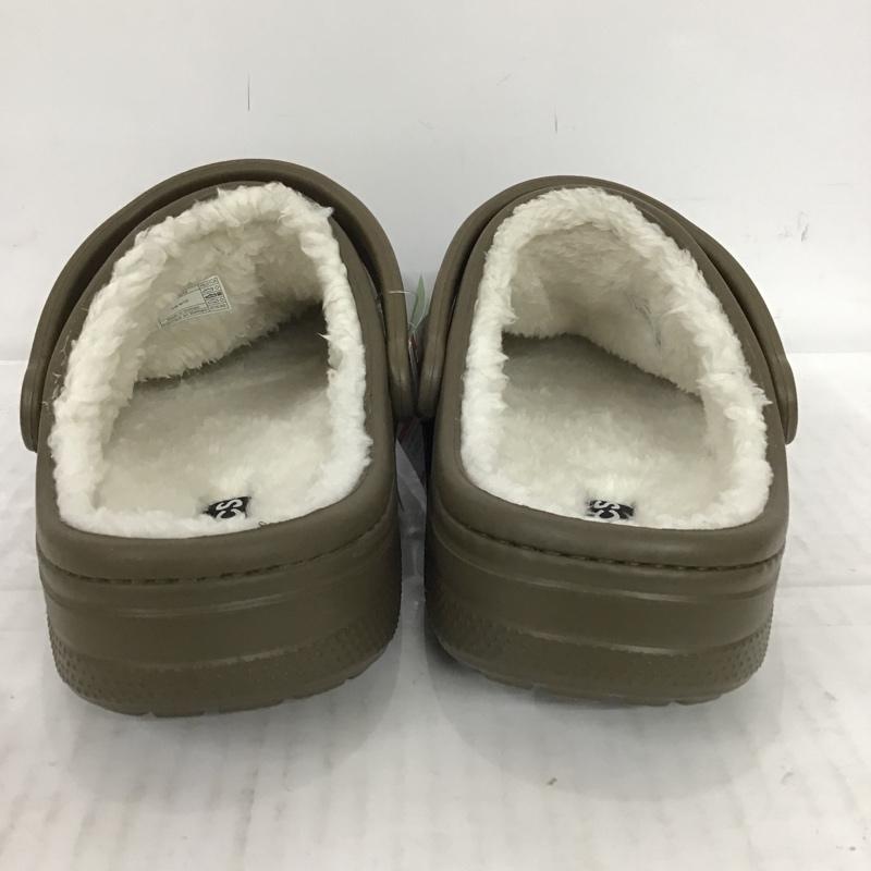クロックス crocs サンダル サンダル 16244-28A Ralen lined Clog 28cm 28.0cm 無地 カーキ / カーキ /  メンズ USED 古着 中古 10141979
