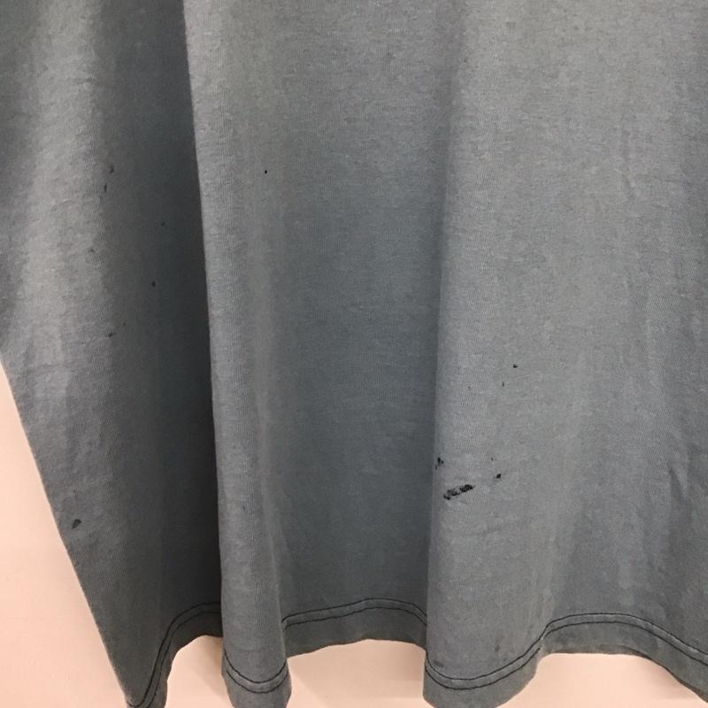 ナイキ NIKE Tシャツ 半袖 半袖カットソー プリントTシャツ クルーネックカットソー 古着 90S XL ロゴ、文字 水色 / ライトブルー /  メンズ USED 古着 中古 10135723