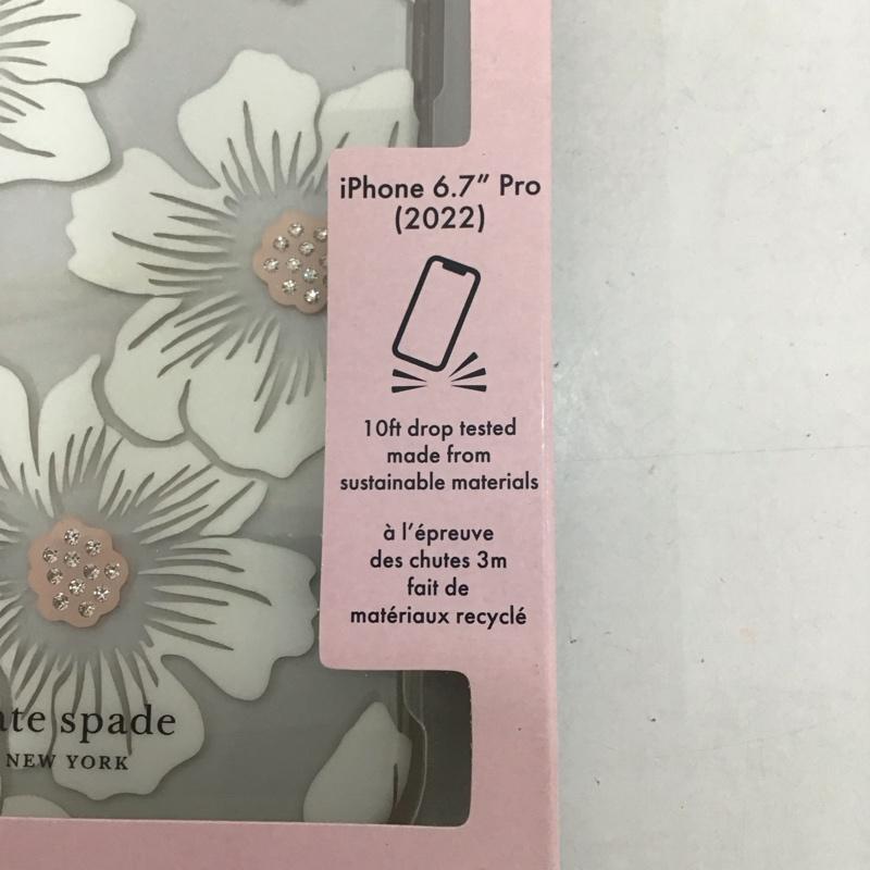 ケイトスペード Kate Spade ファッション小物 ファッション小物 KSIPH-225-HHCCS iPhone14 Pro Max KSNY Protective Hardshell iPhoneケース 花柄 マルチカラー / マルチカラー /  レディース USED 古着 中古 10124330