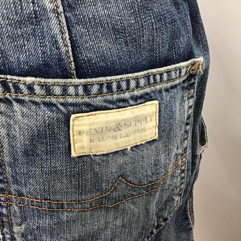 ラルフローレンデニム&サプライ RalphLauren Denim&Supply スカート ミニスカート WMDSDNMS4R00001 デニム 無地 青 / ブルー /  レディース USED 古着 中古 10120407