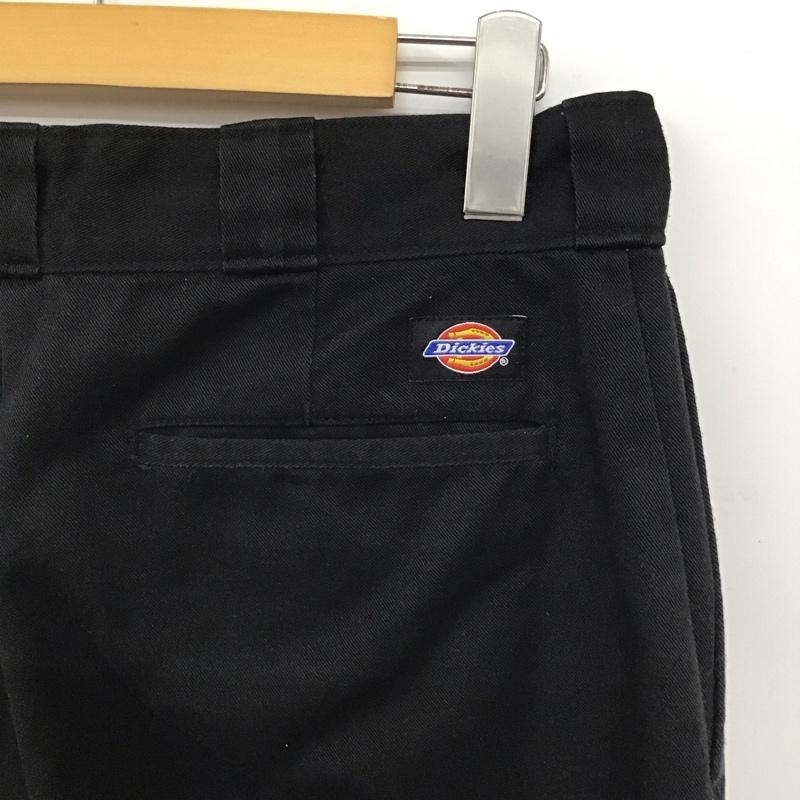 ディッキーズ Dickies パンツ ワークパンツ、ペインターパンツ ワークパンツ ワイドパンツ カジュアルパンツ 32インチ 無地 黒 / ブラック /  メンズ USED 古着 中古 10146550