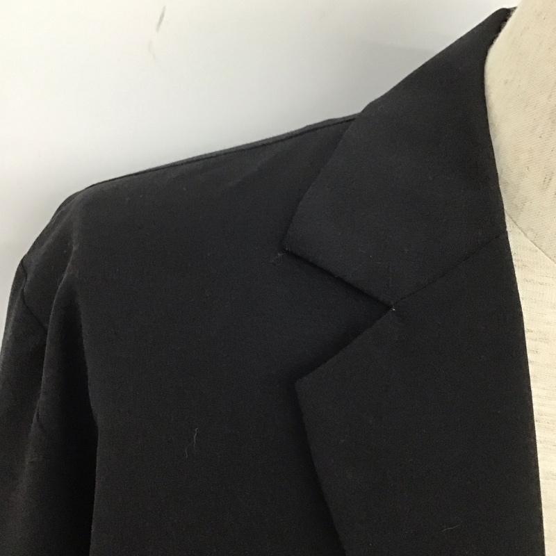 ハレ HARE ジャケット、上着 ジャケット、ブレザー ha030205ad テーラードジャケット 半袖ジャケット アウター カラーシャツ M 無地 黒 / ブラック /  メンズ USED 古着 中古 10107484