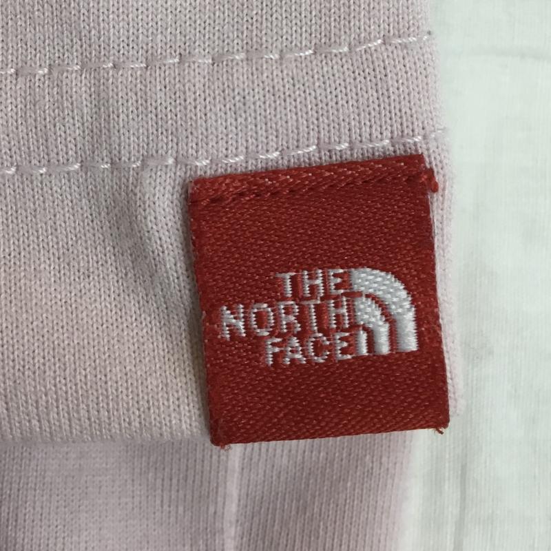ザノースフェイス THE NORTH FACE Tシャツ 半袖 NT31352 L ロゴ、文字 桃 / ピンク /  メンズ USED 古着 中古 10144402