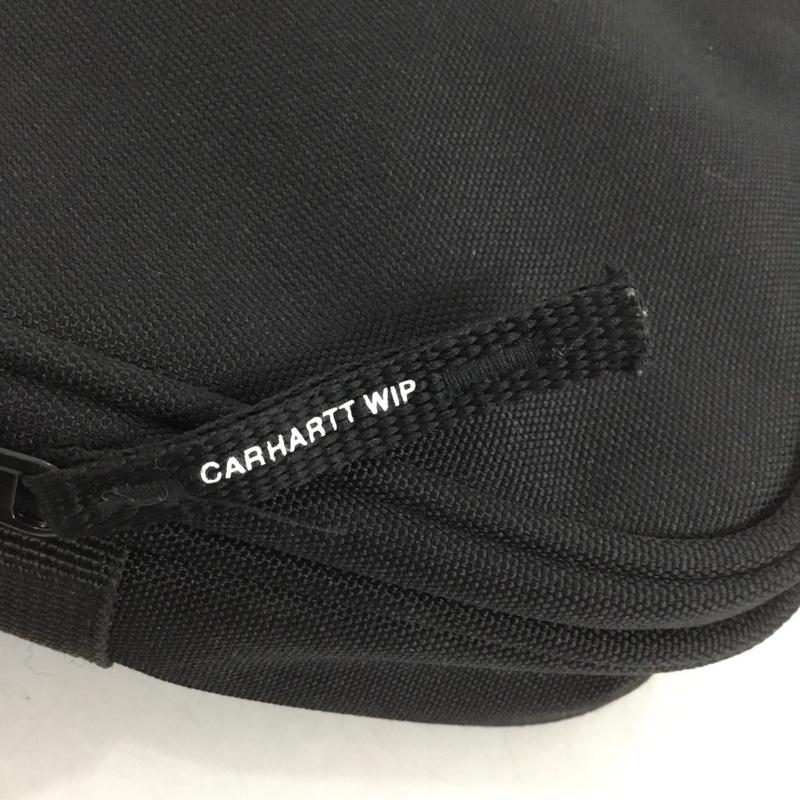 カーハート Carhartt ショルダーバッグ ショルダーバッグ 1006285 エッセンシャル バッグ スモール ロゴ、文字 黒 / ブラック /  メンズ USED 古着 中古 10150510