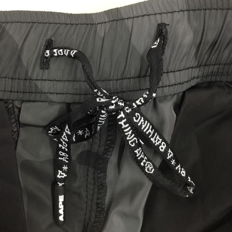 エーエイプバイアベイシングエイプ AAPE BY A BATHING APE パンツ ワークパンツ、ペインターパンツ ナイロンパンツ ワイドパンツ カジュアルパンツ M 総柄 灰 / グレー /  メンズ USED 古着 中古 10111292