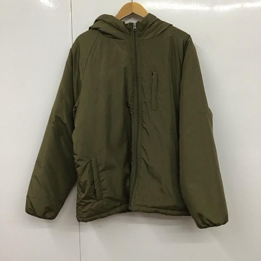 ジムマスター gym master ジャケット、上着 ダウンジャケット G357693 ジップアップジャケット アウター ジップアップパーカー L 無地 カーキ / カーキ /  メンズ USED 古着 中古 10130536
