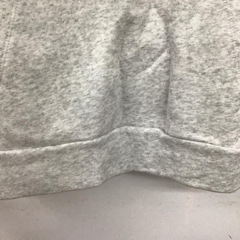 ザラ ZARA パーカー 長袖 M 無地 灰 / グレー /  レディース USED 古着 中古 10142297