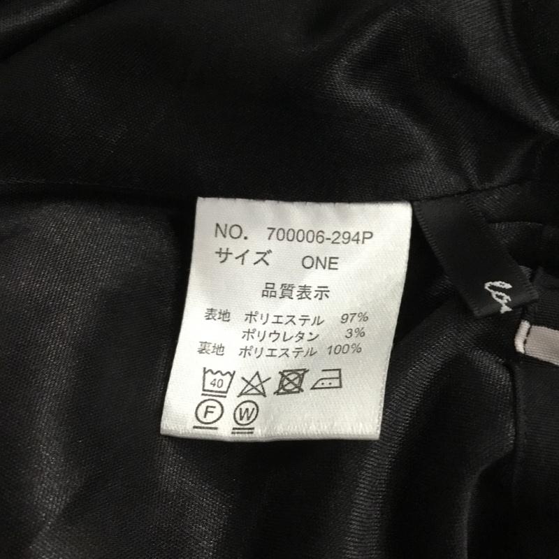 オズモーシス OSMOSIS ボトムス ボトムス 700006-294P プリントフレアーパンツ ワイドパンツ ONE SIZE 総柄 黒 / ブラック /  レディース USED 古着 中古 10144647