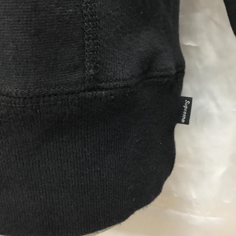シュプリーム Supreme パーカー 長袖 2018年秋冬 GradientSleeveHoodedSweatshirt 長袖パーカー プリントスウェット M ロゴ、文字 黒 / ブラック /  メンズ USED 古着 中古 10114084