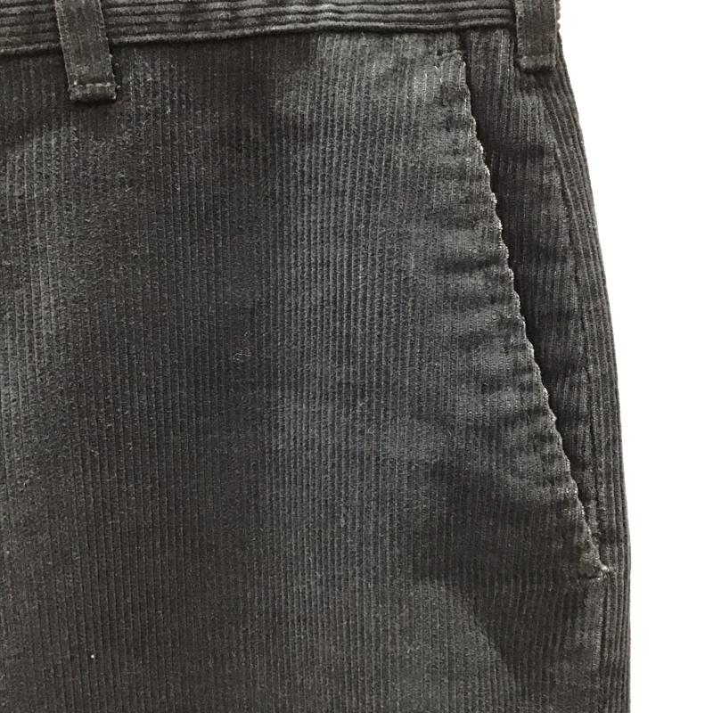 古着 USED パンツ ワークパンツ、ペインターパンツ 古着 コーデュロイパンツ ワイドパンツ カジュアルパンツ 無地 黒 / ブラック /  メンズ USED 古着 中古 10120525