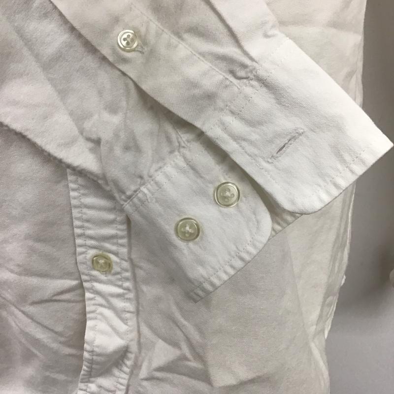 シュプリーム Supreme シャツ、ブラウス 長袖 長袖シャツ カラーシャツ ボタンダウンシャツ 長袖カットソー 無地シャツ M 無地 白 / ホワイト /  メンズ USED 古着 中古 10119459