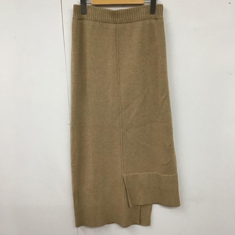 スライ SLY スカート ロングスカート 030eaa71-1460 STEPHEMLONGスカート タイトスカート ストレッチスカート 2 無地 ベージュ / ベージュ /  レディース USED 古着 中古 10122832