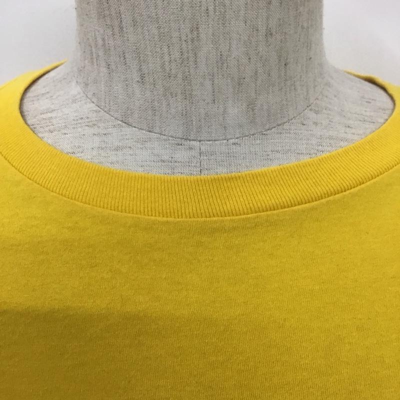 ポロスポーツラルフローレン POLOSPORT Tシャツ 半袖 クルーネック XL ロゴ、文字 黄 / イエロー /  メンズ USED 古着 中古 10110962