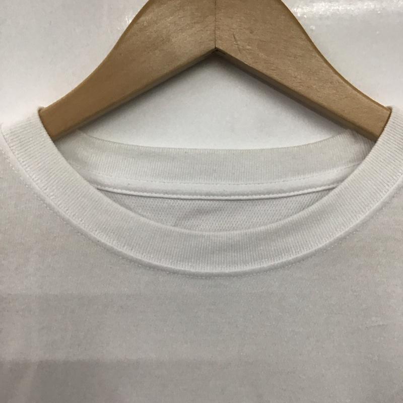 ニューエラ NEW ERA Tシャツ 半袖 半袖カットソー プリントTシャツ クルーネックカットソー L ロゴ、文字 白 / ホワイト /  メンズ USED 古着 中古 10146762