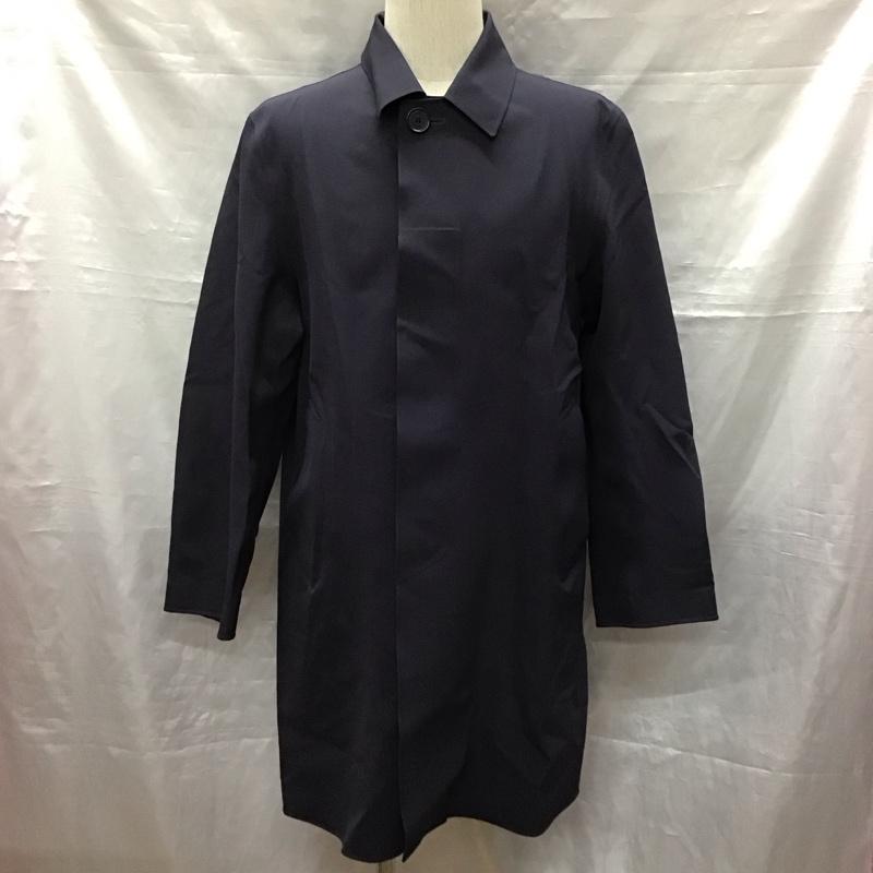 マッキントッシュフィロソフィー MACKINTOSH PHILOSOPH コート コート一般 h1c60-124-29 ステンカラーコート ロングコート アウター 38 無地 紺 / ネイビー /  メンズ USED 古着 中古 10122688