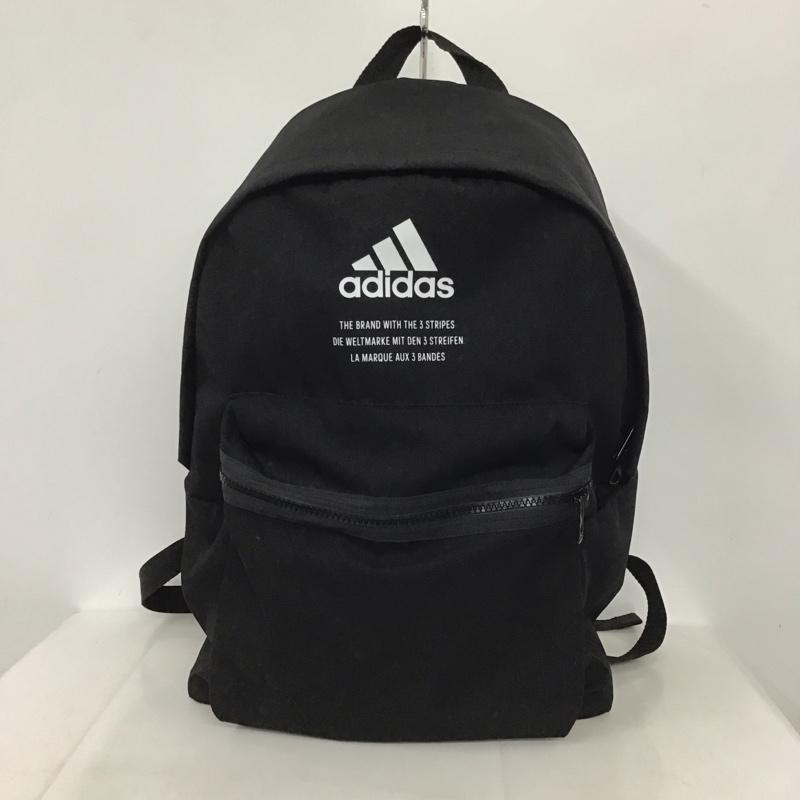 アディダス adidas リュックサック、デイパック リュックサック、デイバッグ GU0877 Classic Fabric Backpack ロゴ、文字 黒 / ブラック /  メンズ USED 古着 中古 10132479