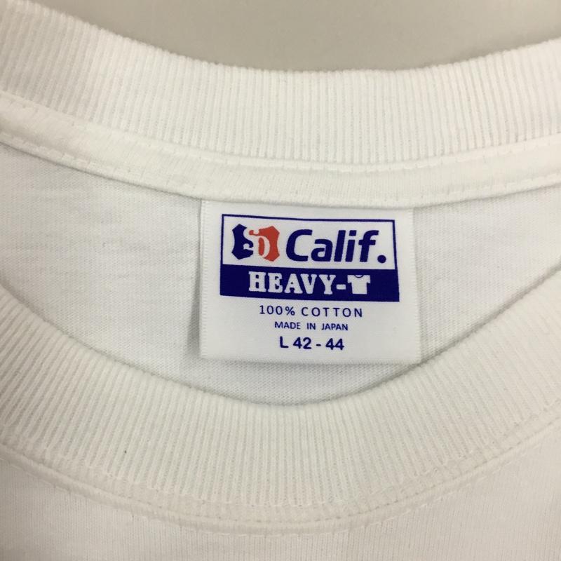 スタンダード カリフォルニア STANDARD CALIFORNIA Tシャツ 半袖 半袖カットソー プリントTシャツ クルーネックカットソー L ロゴ、文字 白 / ホワイト /  メンズ USED 古着 中古 10114124