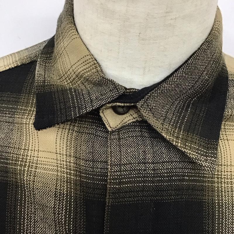 キャルトップ CALTOP シャツ、ブラウス 長袖 チェックシャツ S チェック マルチカラー / マルチカラー /  メンズ USED 古着 中古 10123314