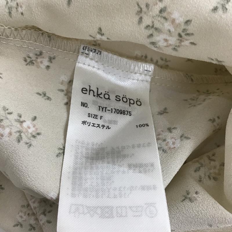 エヘカソポ ehka sopo シャツ、ブラウス 七分袖 FREE 総柄 マルチカラー / マルチカラー /  レディース USED 古着 中古 10106111