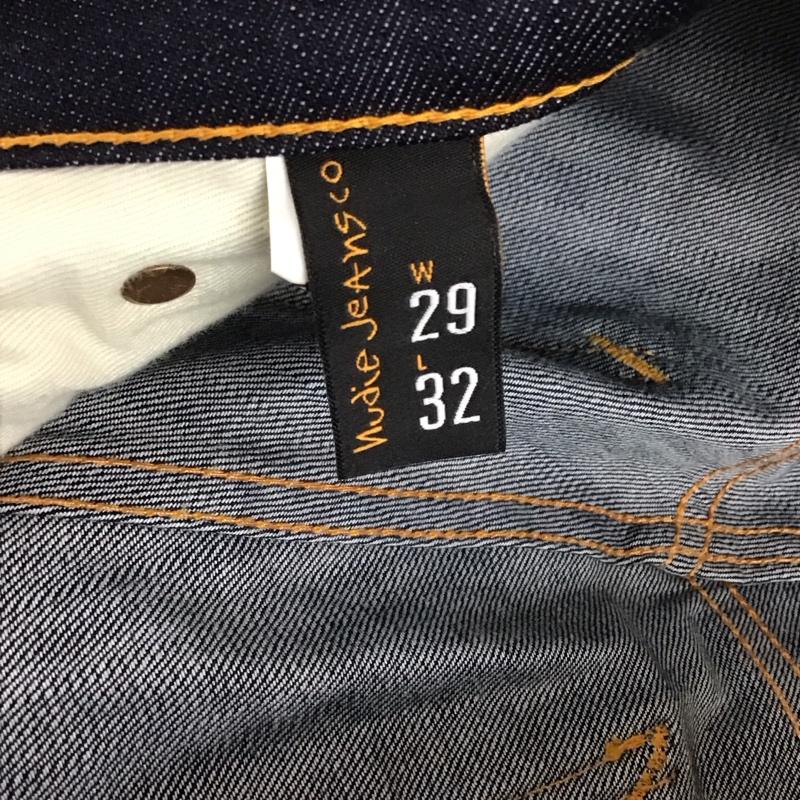 ヌーディージーンズ Nudie Jeans パンツ デニム、ジーンズ 39815 スキニー W29 L32 29インチ 無地 インディゴ / インディゴ /  メンズ USED 古着 中古 10111845