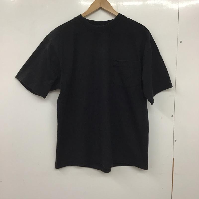 キャンバー CAMBER Tシャツ 半袖 半袖カットソー 無地Tシャツ クルーネックカットソー L 無地 黒 / ブラック /  メンズ USED 古着 中古 10136560