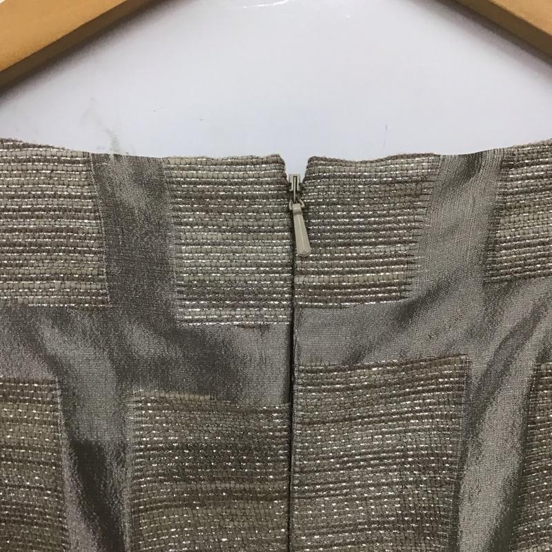 ブルックスブラザーズ BROOKS BROTHERS ワンピース ひざ丈スカート ノースリーブ 膝下丈 4  ベージュ / ベージュ /  レディース USED 古着 中古 10139120