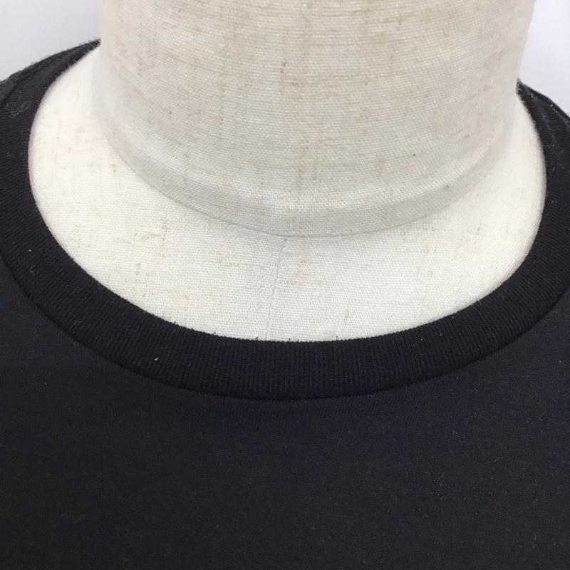 ザノースフェイス THE NORTH FACE Tシャツ 半袖 nt81879 半袖カットソー プリントTシャツ M ロゴ、文字 黒 / ブラック /  メンズ USED 古着 中古 10123762