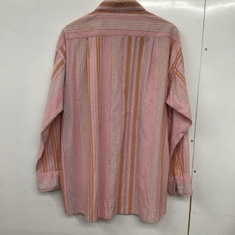 ニコアンド niko and... シャツ、ブラウス 長袖 nkn32643SM ワイドシルエット M ストライプ マルチカラー / マルチカラー /  レディース USED 古着 中古 10133383