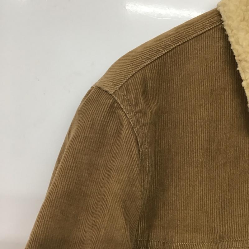 シュガーケーン SUGAR CANE ジャケット、上着 ジャンパー、ブルゾン sc13074 裏パイルボアショート丈コーデュロイランチジャケット L 無地 ベージュ / ベージュ /  メンズ USED 古着 中古 10147877