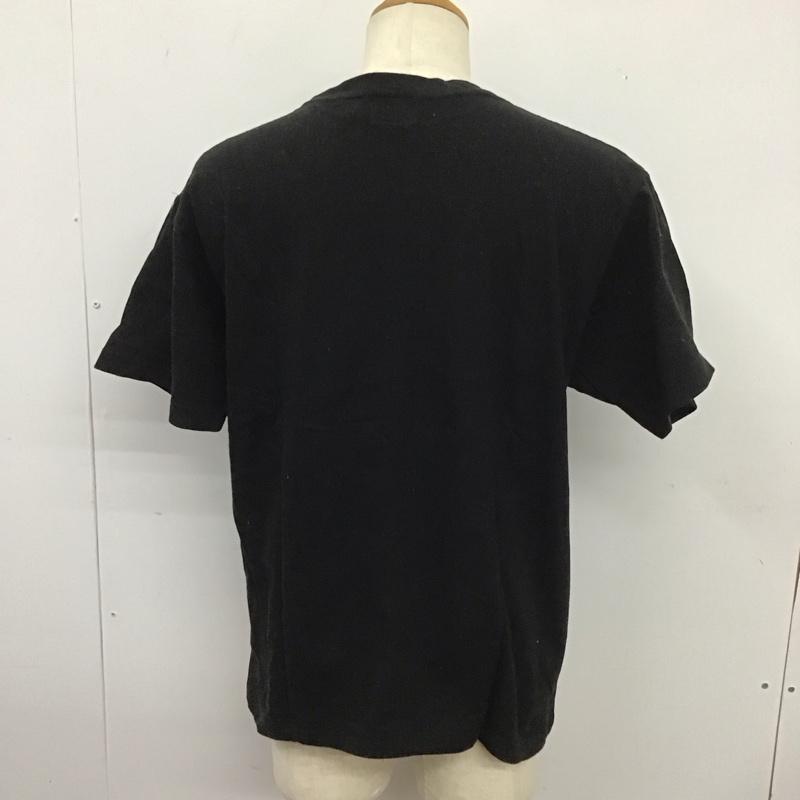 バンズ VANS Tシャツ 半袖 VA16HS-MT51BM クルーネック プリント L ロゴ、文字 黒 / ブラック /  メンズ USED 古着 中古 10123013