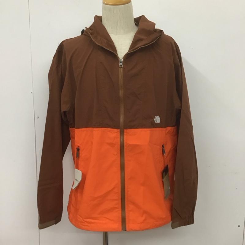 ザノースフェイス THE NORTH FACE ジャケット、上着 ジャケット、ブレザー NP71830 コンパクトジャケット タグ付き L ロゴ、文字 茶 / ブラウン / X 橙 / オレンジ /  メンズ USED 古着 中古 10107056