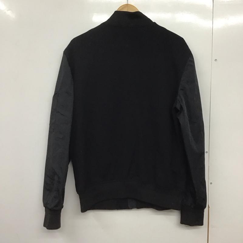 ザラ ZARA ジャケット、上着 ジャンパー、ブルゾン M 無地 黒 / ブラック /  メンズ USED 古着 中古 10145038