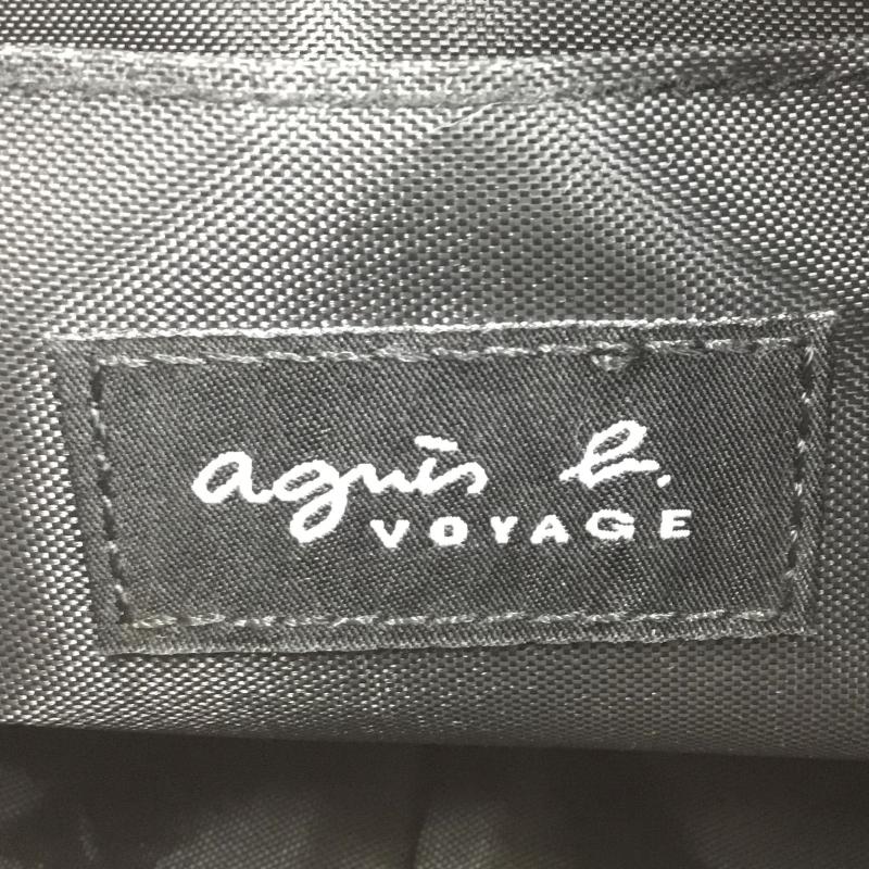 アニエス・ベー agnes b. ショルダーバッグ ショルダーバッグ ロゴ、文字 黒 / ブラック /  レディース USED 古着 中古 10135111