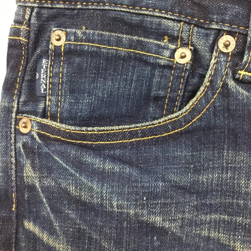 エターナル ETERNAL パンツ デニム、ジーンズ 36 無地 インディゴ / インディゴ /  メンズ USED 古着 中古 10109477