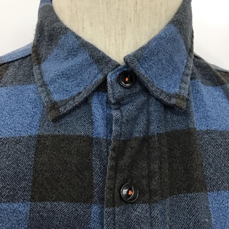 カトー KATO` シャツ、ブラウス 長袖 bs530072-150427 長袖シャツ チェックシャツ カジュアルシャツ S チェック マルチカラー / マルチカラー /  メンズ USED 古着 中古 10110215