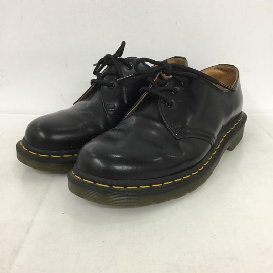 ドクターマーチン Dr.Martens 革靴 革靴 10085 3ホールシューズ UK8 US：9 無地 黒 / ブラック /  メンズ USED 古着 中古 10136302