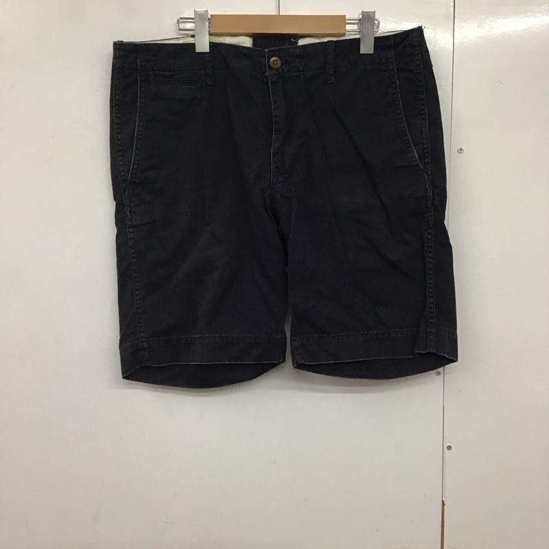 デニム アンド サプライ DENIM & SUPPLY パンツ ショートパンツ ハーフパンツ ショートパンツ カジュアルパンツ 34 無地 紺 / ネイビー /  メンズ USED 古着 中古 10142638